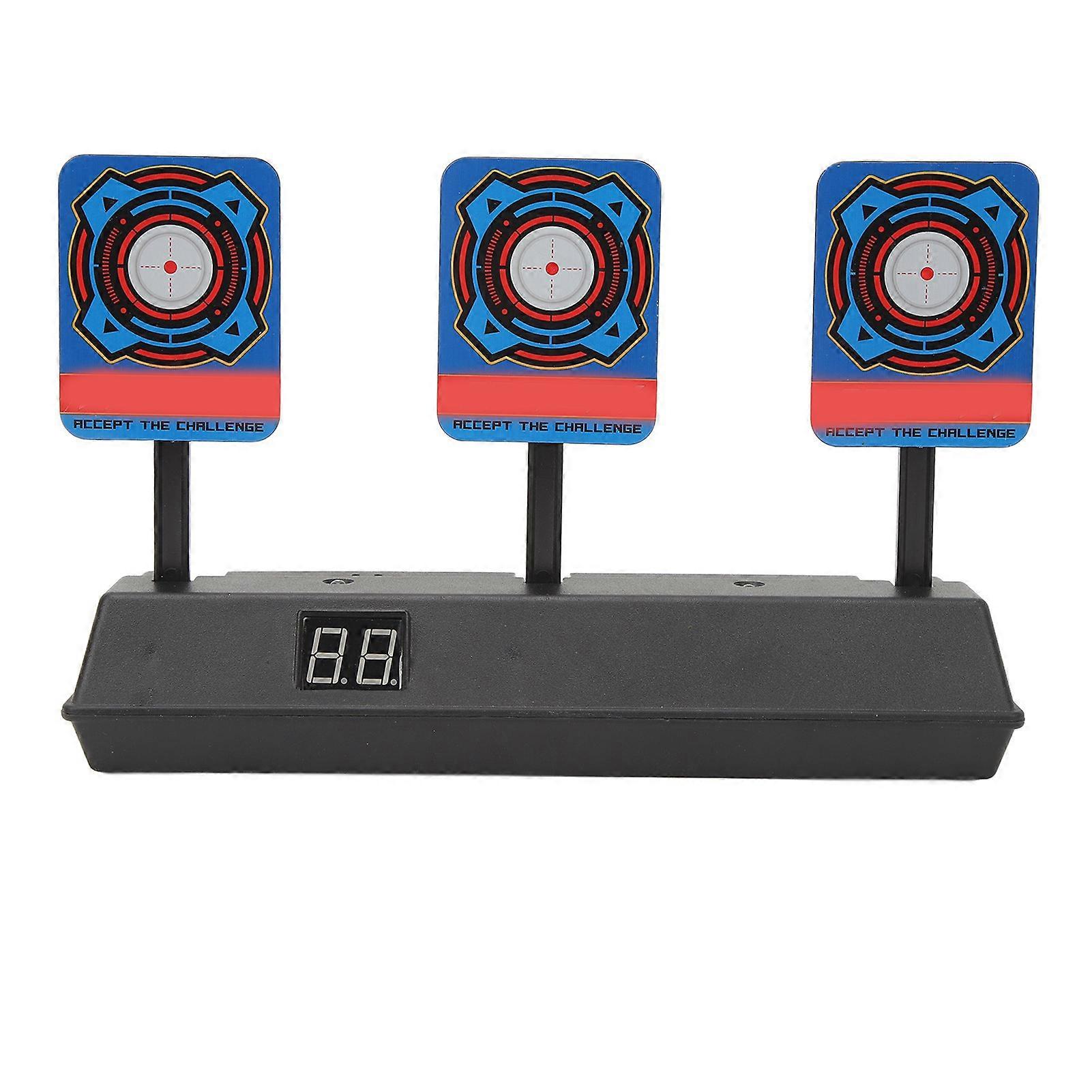 Auto Reset Digital Target Interactive Multi Purpose Sound Effect Electronic Scoring Targets for Boys Girls Adults