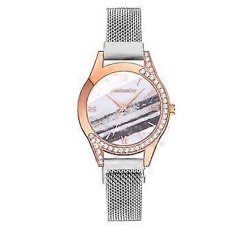 Women Fashion Watch Clock Stainless Steel Casual Dress Wrist Crystal Jewelry