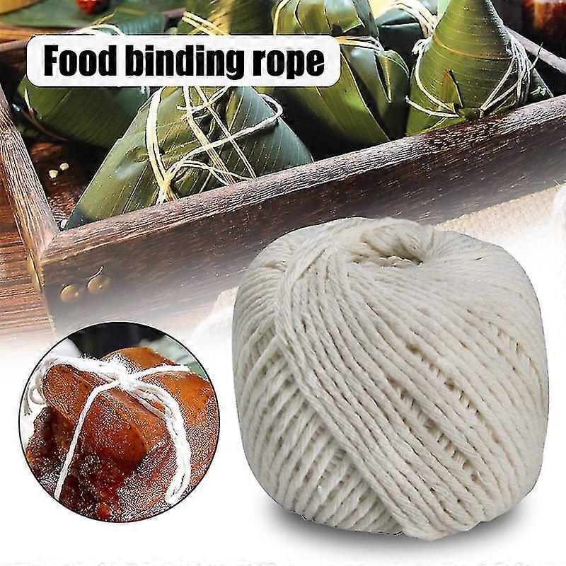 Cotton String Ball, 1.5 mm Beige Craft String & Kitchen Cooking String for Meat and Sausage, Cotton String for DIY