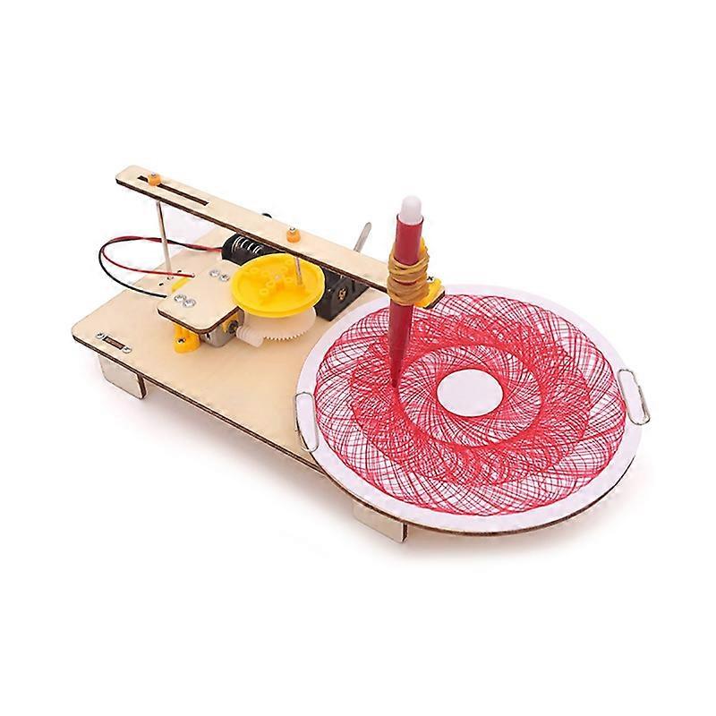 DIY Production Electric Plotter Kit Physical Experiment Educational Kid Toy Gift KAESI KAESI