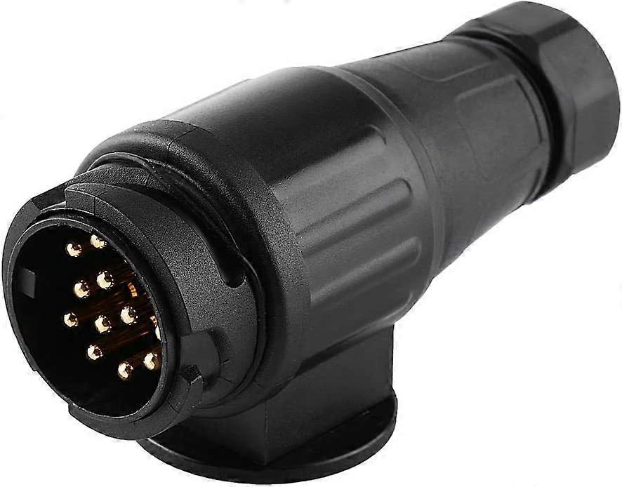 13 Pin Socket, 12V 13 Pole Trailer Caravan Electrical Wiring Connector