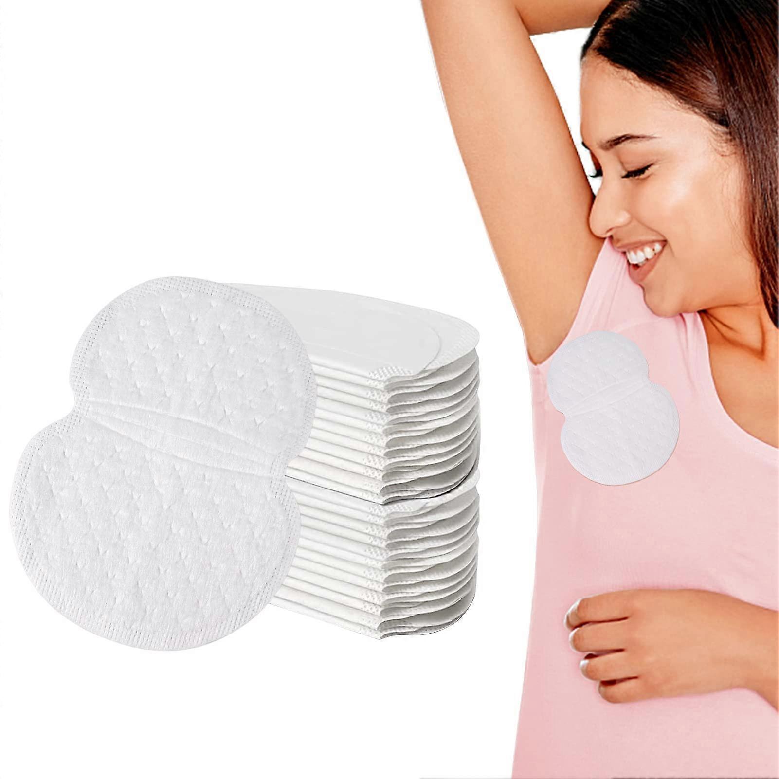 100 Pcs Underarm Pads Armpit Sweat Pads Disposable Armpit Pads Perfect for Absorbing Against Sweat Stains