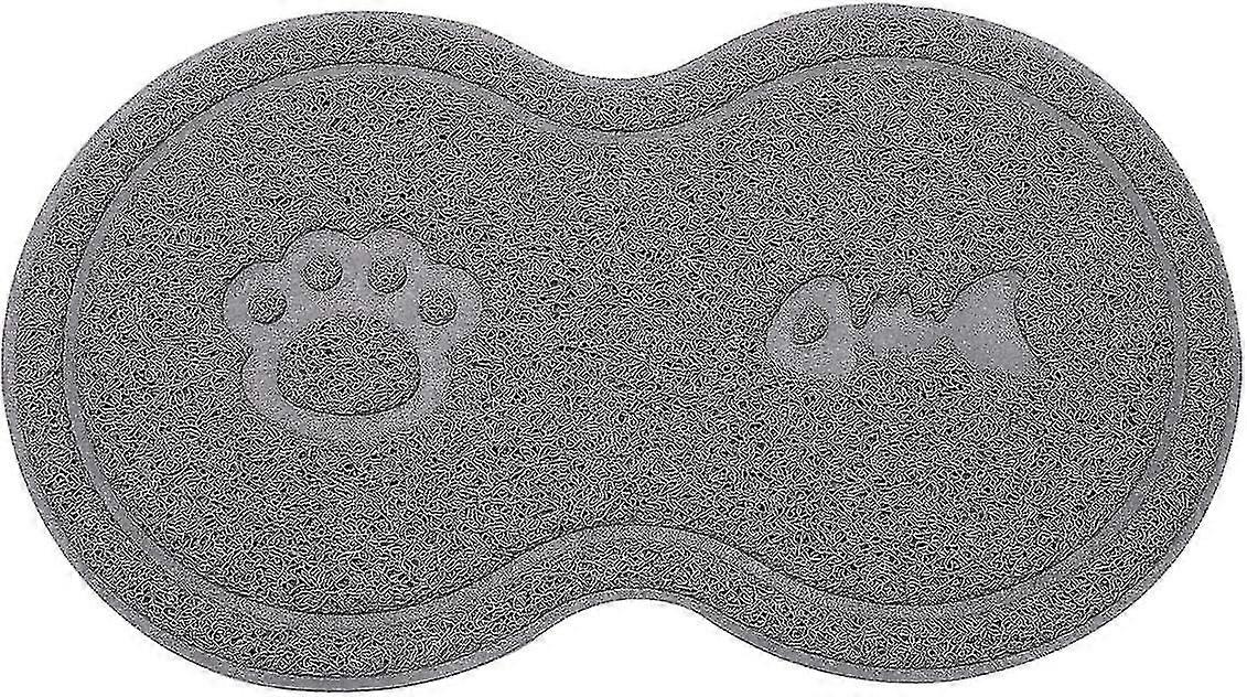 Silicone Pet Feeding Mat, Dog Bowl Mat Non-slip Waterproof Pvc Pet Feeding Mat For Cat And Dog