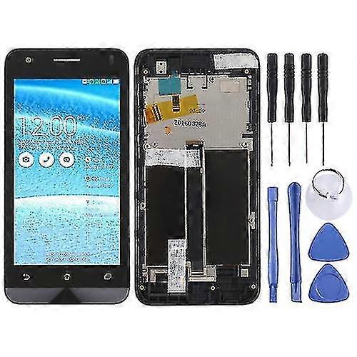 Oem Lcd Screen compatible with Asus Zenfone C Zc451cg Digitizer Full Assembly With Frameblack)