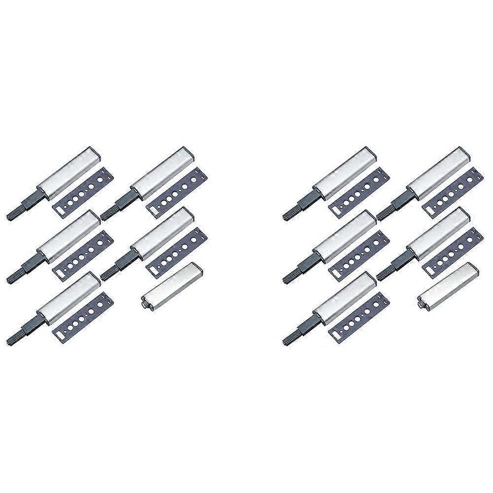 Push Latches for Cabinets 12 Pack Push to Open Cabinet Hardware Push Press Latch Kitchen Door Push