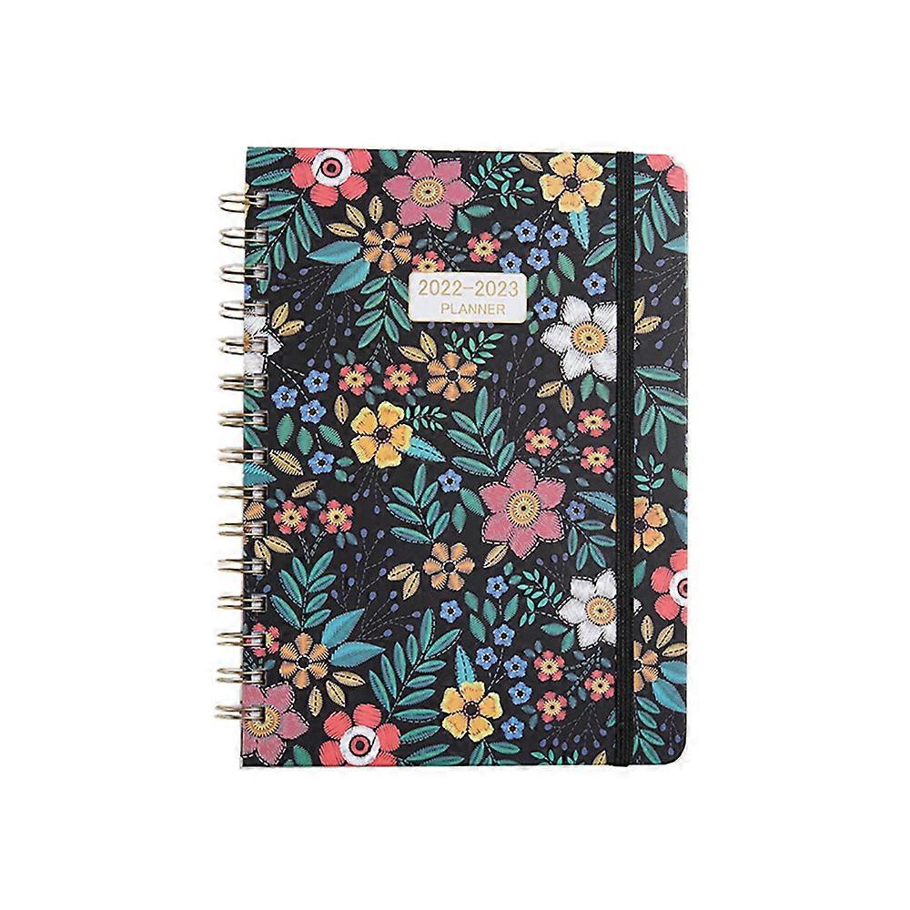 2022 Planner - Weekly & Monthly Planner 2022 with Marked Tabs and To-do List, Jan 2022 Twin-Wire Binding,Blooming Flowers