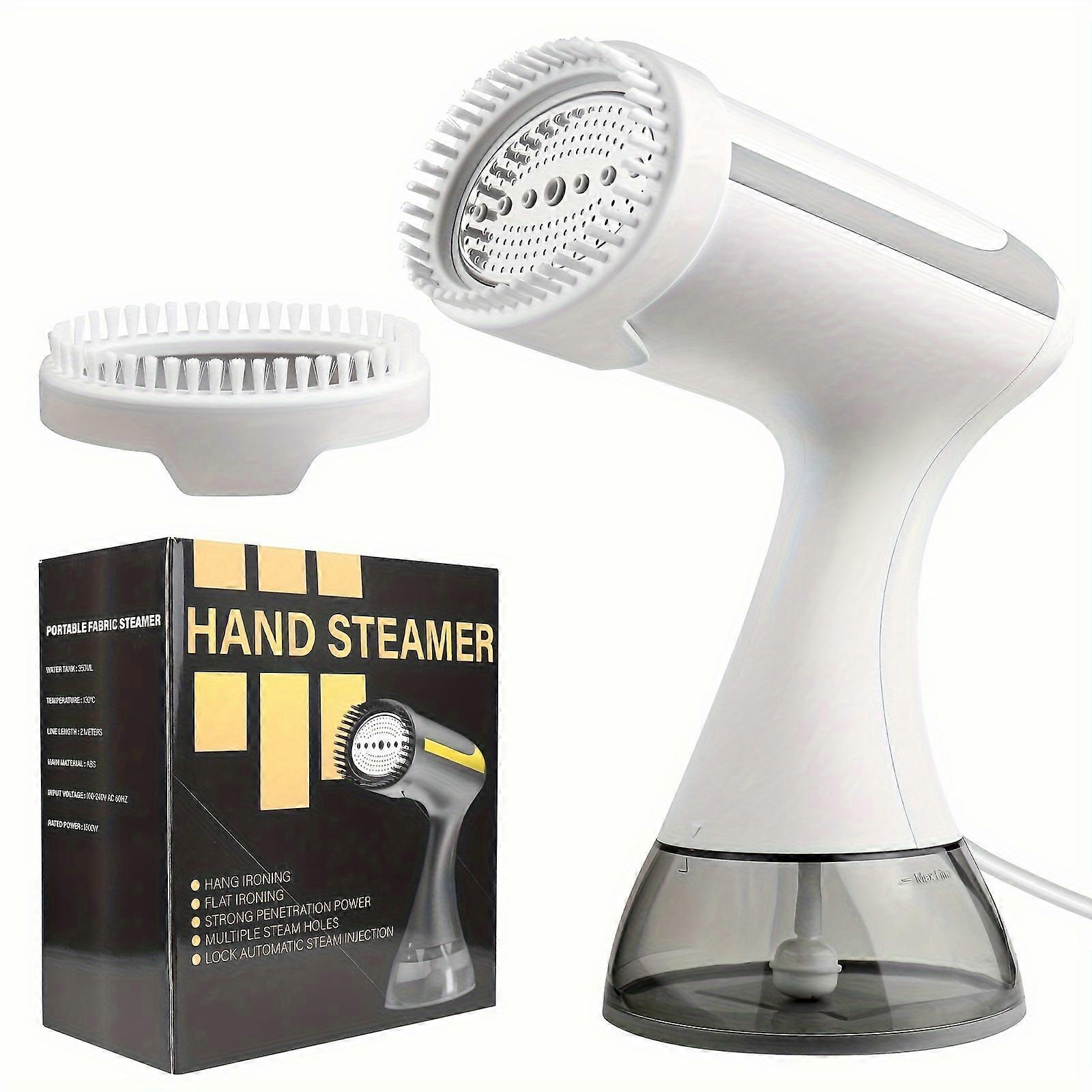Steamer for Clothes, 1500W Handheld Clothing Fabric Wrinkle Remover, 350ml Tank