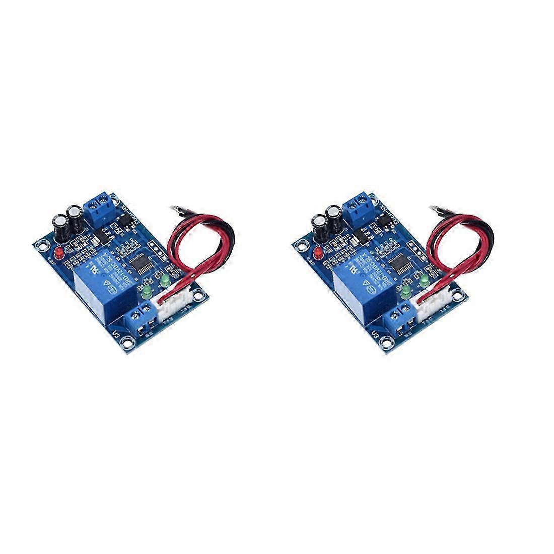 2Pcs AC/DC 12V XH-M203 Water Level Controller Automatic Water Level Controller Water Level Switch L