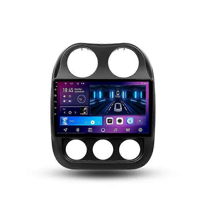 For Jeep Compass 1 MK 2009 - 2015 Car Multimedia Video Player WIFI Navigation GPS