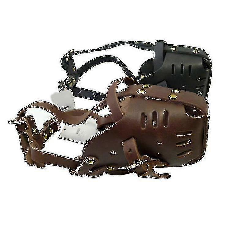 كمامة الكلب ، كمامات سلة تنفس للصغار والمتوسطين والكبيرة والكلاب Black-l