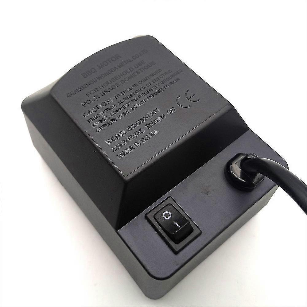 ロティサリーのためのバーベキューバーベキューモーター、電気バーベキューロティサリー、ヨーロッパ規格220v〜240v 60hz 4w 2.5〜3rpm