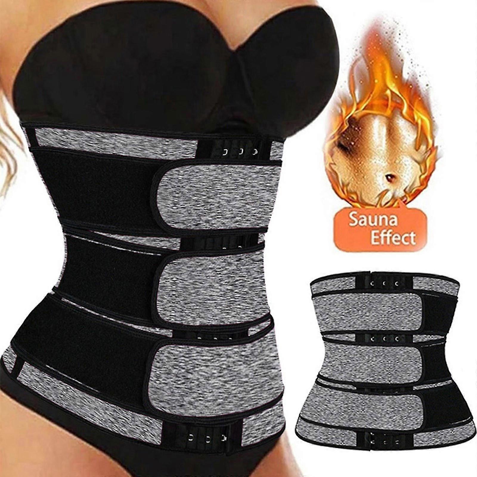 Fashion Women Three Belts Corset Sports With Breastplate Stylish Tunic Corset