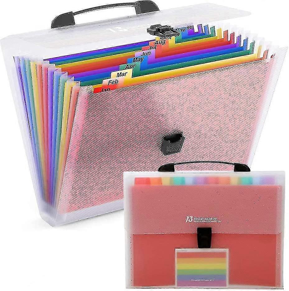 Expandable File Folder Accordion File Package Folder Store Test Papers Various Documents