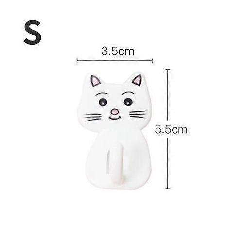 Koukku seinätarra saumaton pyyhe vedenpitävä itseliimautuva muoviovi valkoinen Uusi