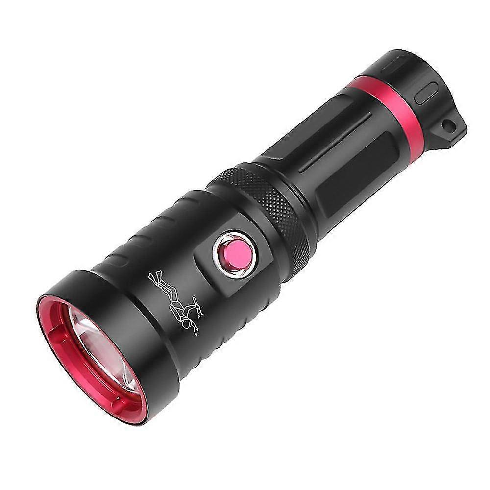 Rechargeable battery backed LED diving torch