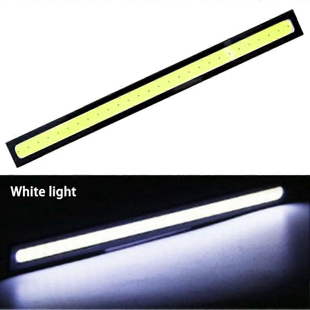 1pcs Car LED COB Bulb 12V 6000K White Panel DRL Interior Light External atmosphere Lamp Daytime Running Light Work Light Strip