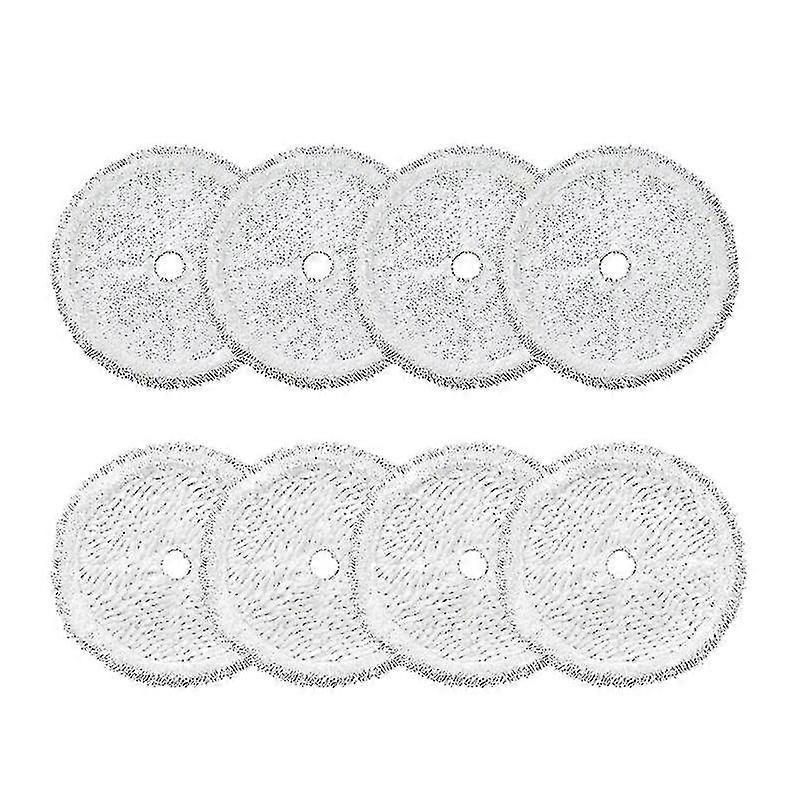 Bissell 3115スイープロボット掃除機用8pcsクリーニングクロスモップパッド、white-hibn-hibn-hibn