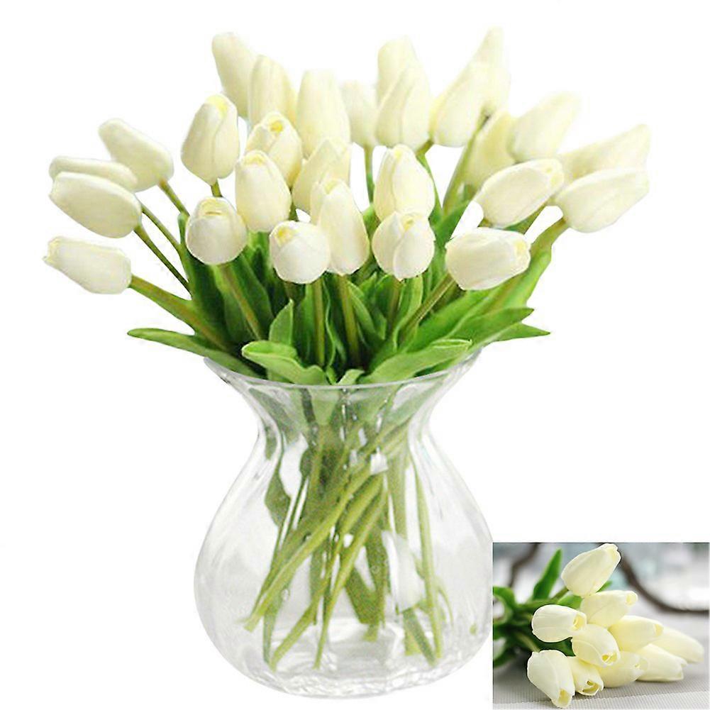 30 stuks Real-touch kunstmatige tulp bloemen home bruiloft partij decor