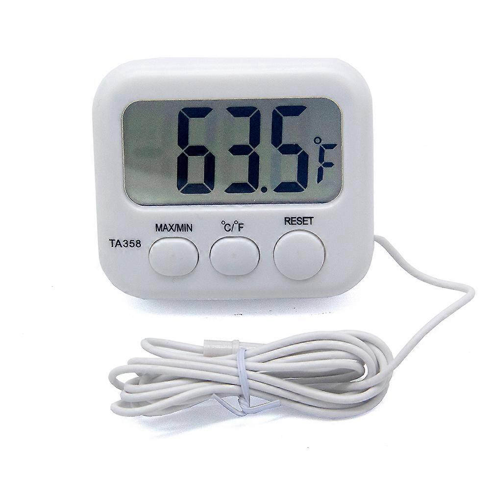 Thermometer Digital Thermo Temperature Meter with Probe Sensor CableRefrigerator Aquarium Kitchen Electronic LCD