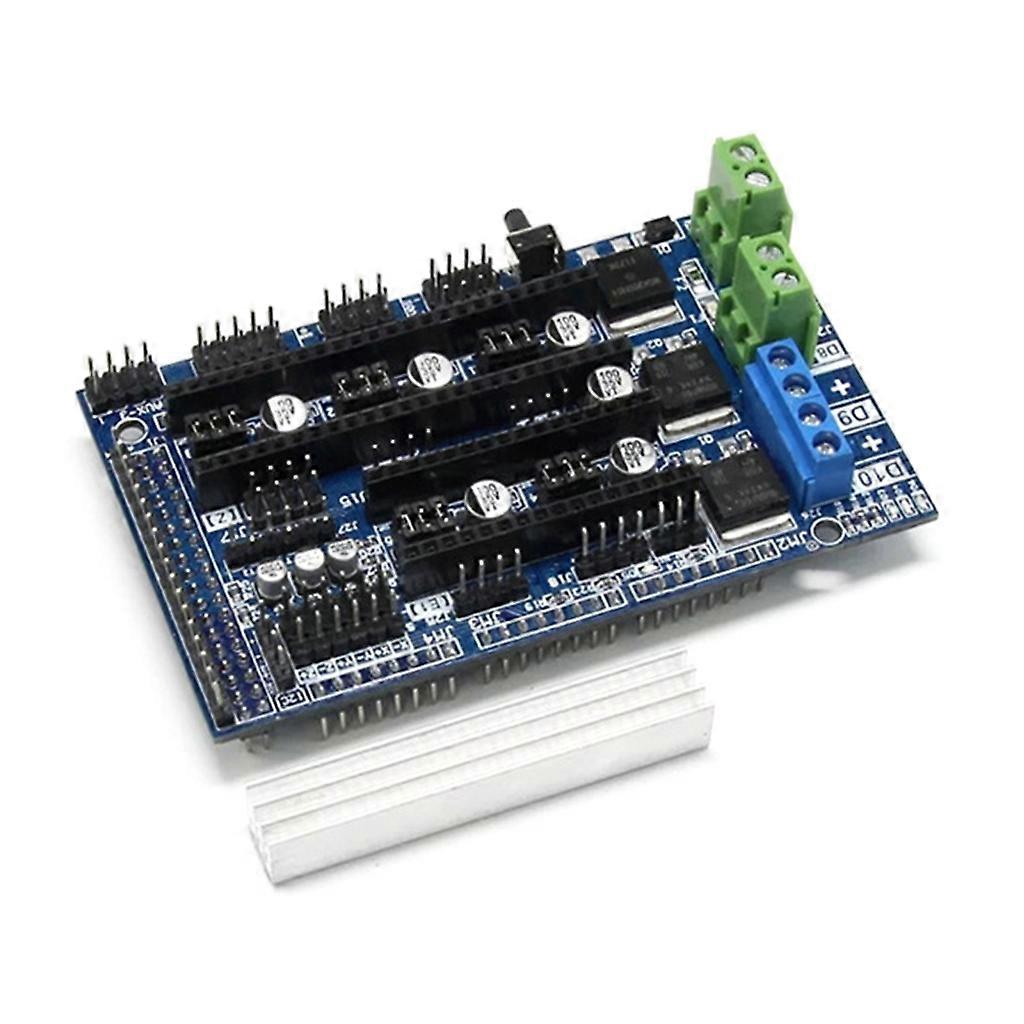 3D Printer RAMPS Compatible Control Board Easy Installation RAMPS 1.4/ 1.5/ 1.6