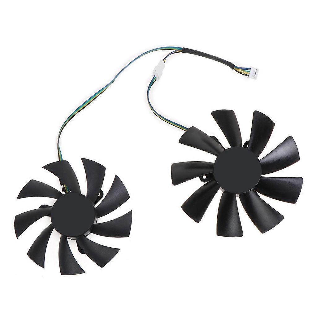 2Pcs 12V 4Pin Graphics Card Cooling VGA Fan for ZOTAC GTX 1060 1070 Ti MINI HA