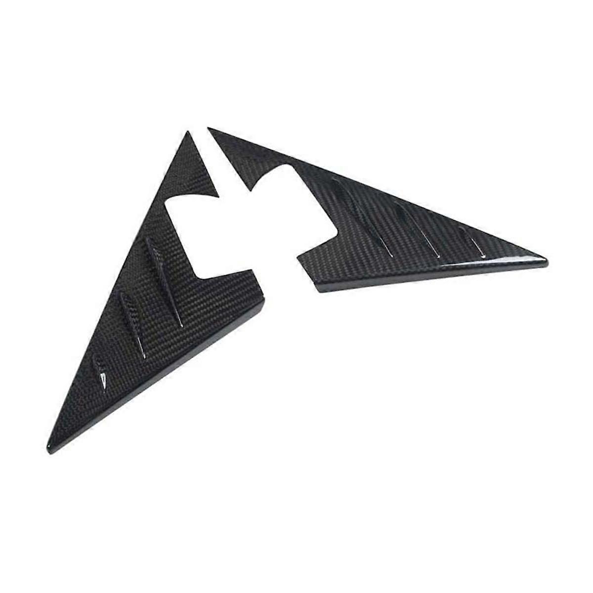 Pour Série 3 G20 G28 2020-2023 Véritable Fibre De Carbone Pilier A Triangle Couverture Garniture Décoratif Accessoires Extérieurs