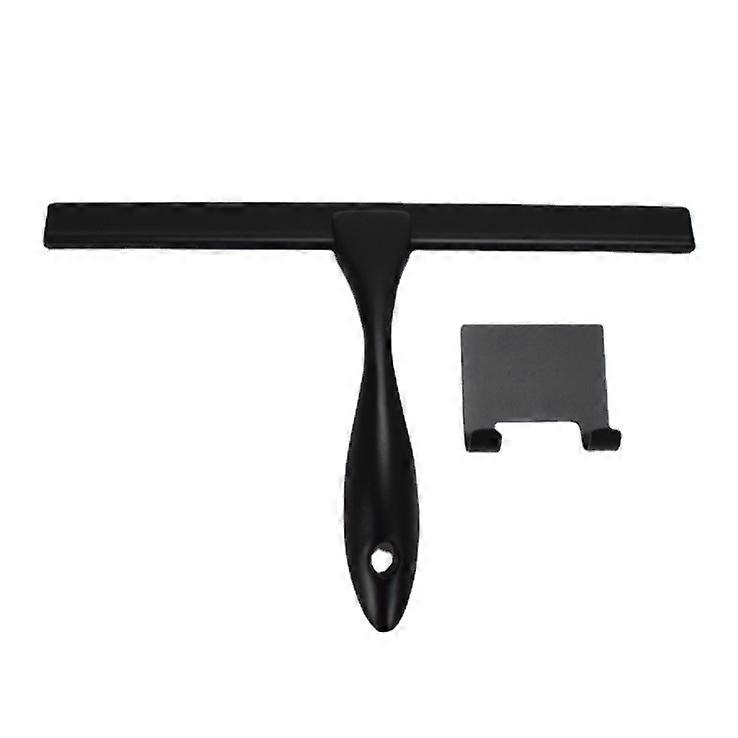 14 inch black glass scraper + square hook