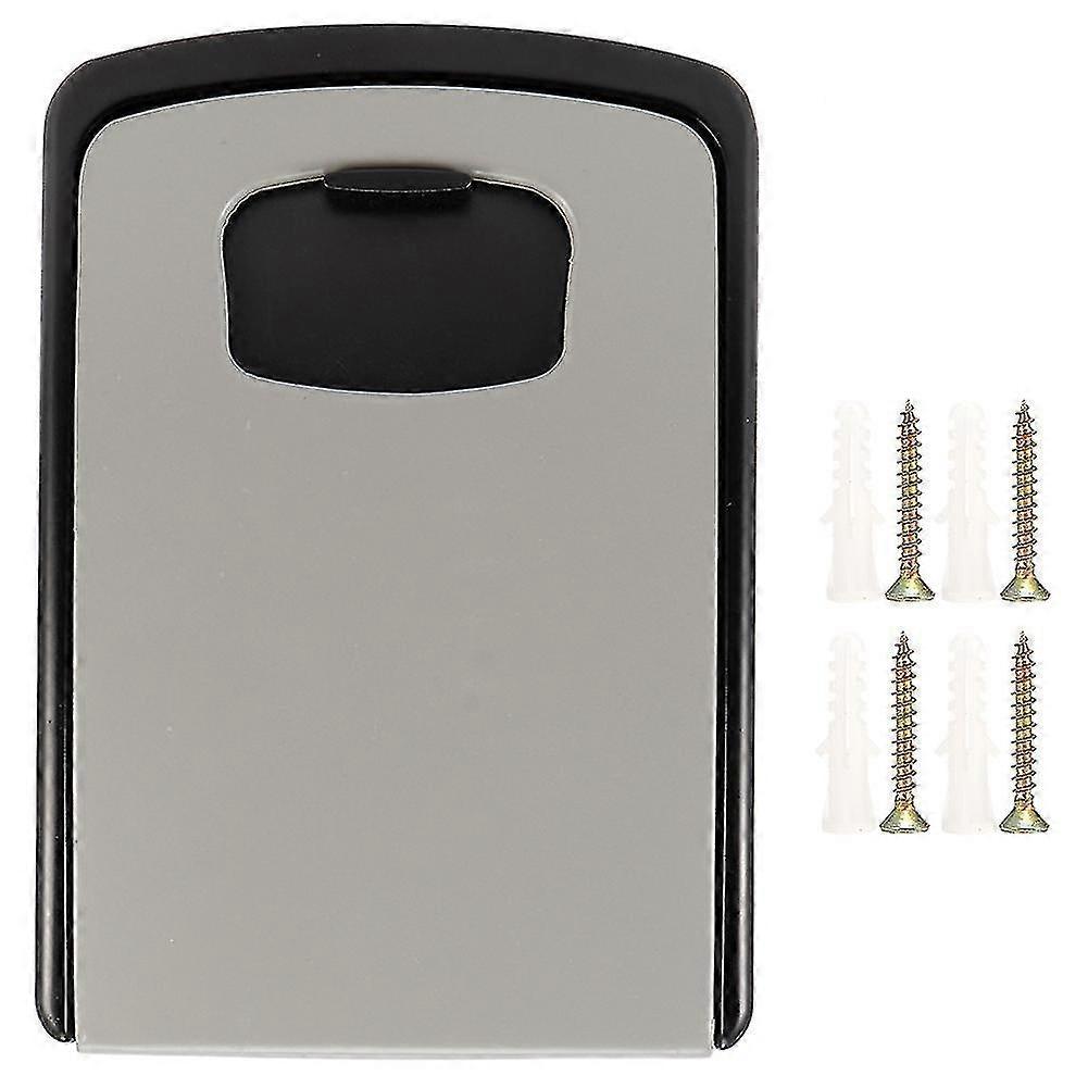 Zinc Alloy Key Storage Box with Password Code - Ideal for Home, Office, and Factory - 14.5x10.5x5.5cm
