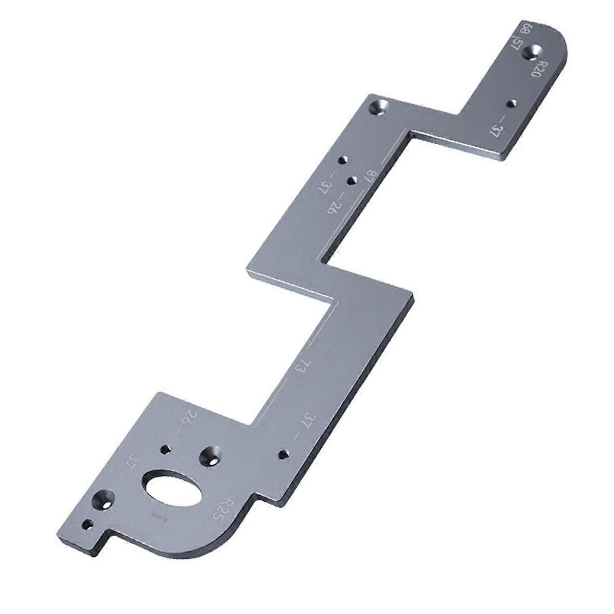 Handle Free Slotting Tool Woodworking Tool Wood Groove Tool Wood Grooving Guide for Closet Kitchen