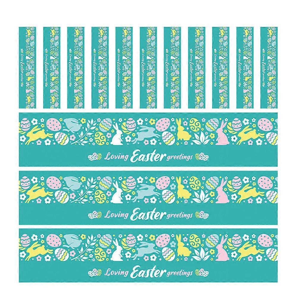 24pcs Easter Drinking Bottle Label Stickers Waterproof Bottle Decals Bottle Decoration