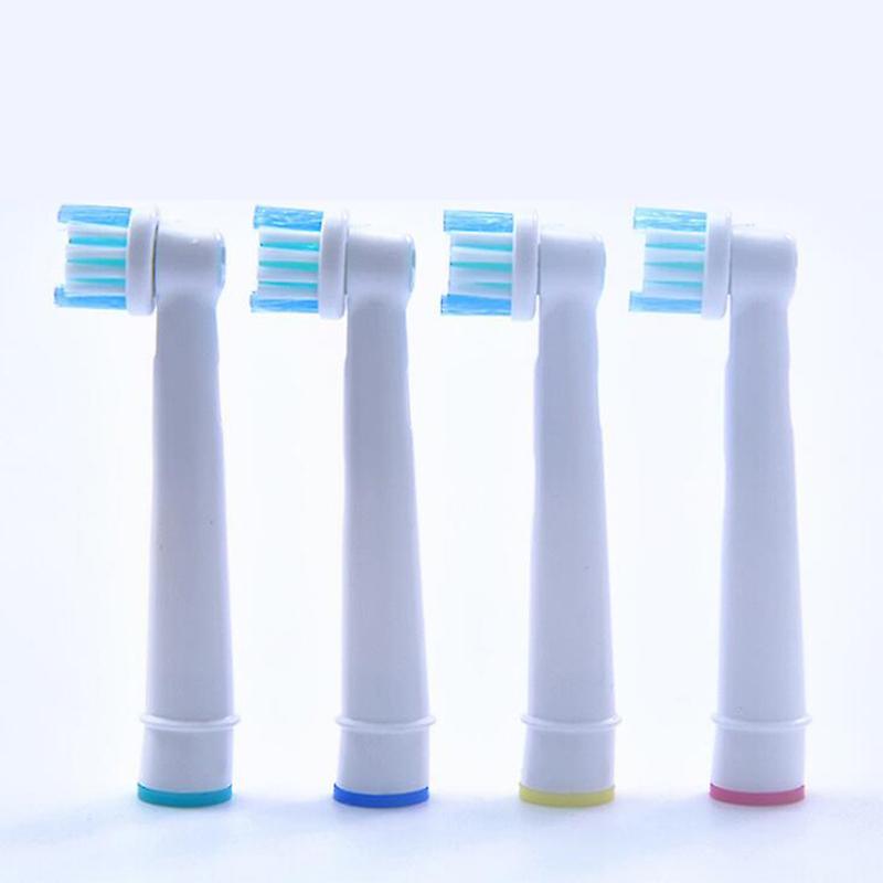 4pcs Replacement Toothbrush Heads for Oral Hygiene Cross Floss Action Precision