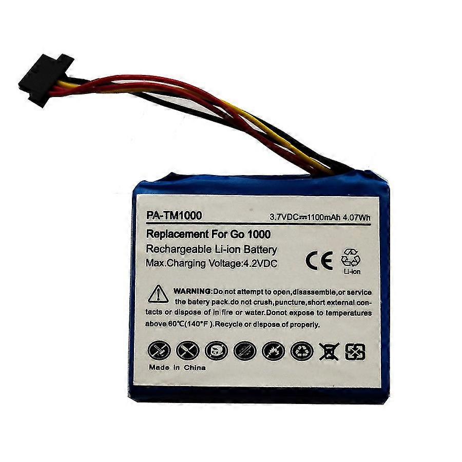 Unique Suitable For Tomtom Go 1000, Go 1005 Gps Battery Vf1c Ahl03711018
