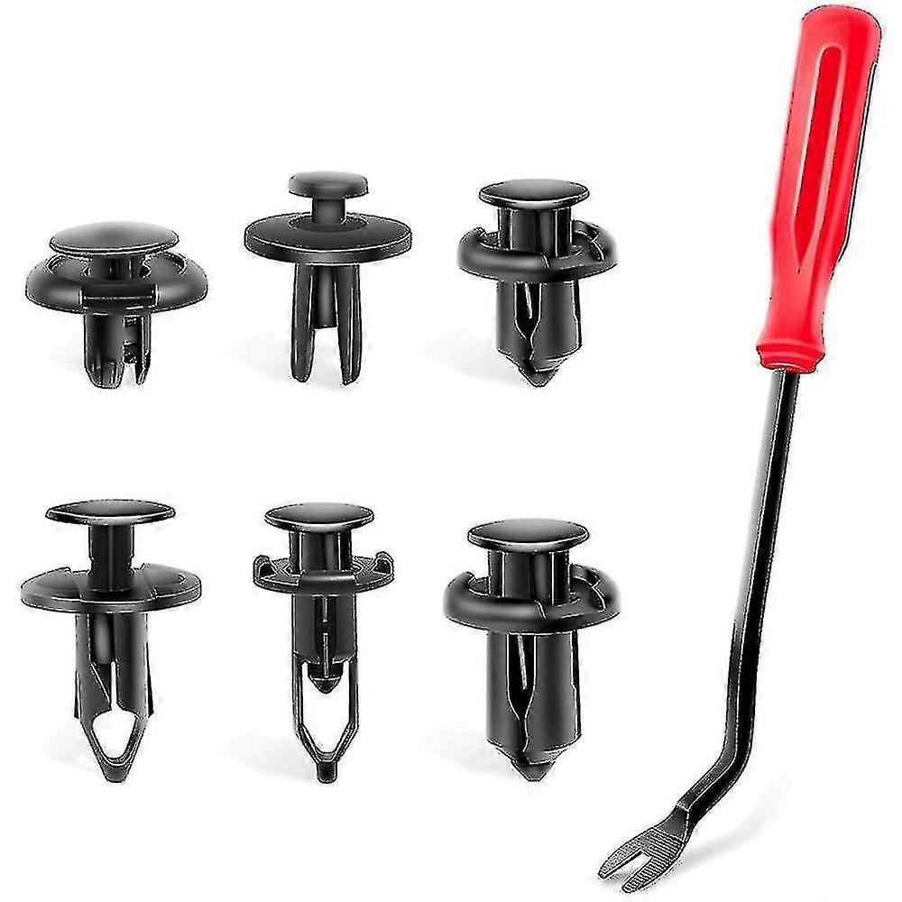 120 قطعة من المسامير البلاستيكية للسيارة التجنيب 6.3 مم 8 مم 9 مم 10 مم استبدال مسامير التوسع طقم دفع الوفير - MXBC