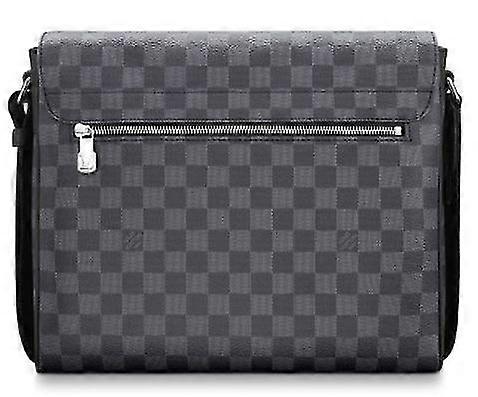 حقيبة كتف منقوشة جلدية للجنسين-MXBC