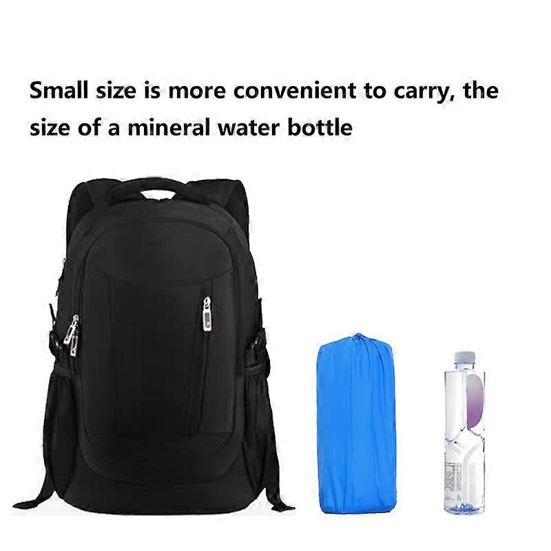 Ultra Light Inflatable Sleeping Pad, Ideal for Camping, Backpacking, Hiking - Airpad, Inflation Bag, Carry Bag, Repair Kit Navy Blue