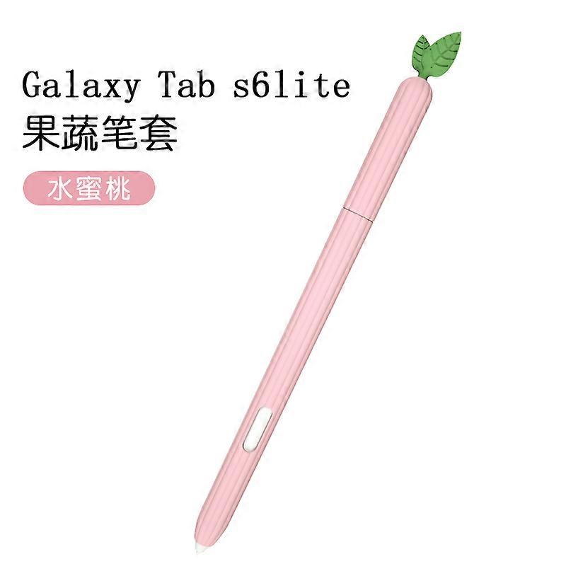 Candy Color Case For Samsung Galaxy Tab S6 Lite Soft Silicone Shockproof Cover For Samsung Tab S6 Lite Cute Touch Pen Protector