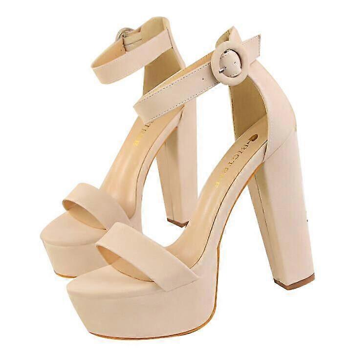 Women's Fashion Ankle Strap High Heel Sandal Shoes