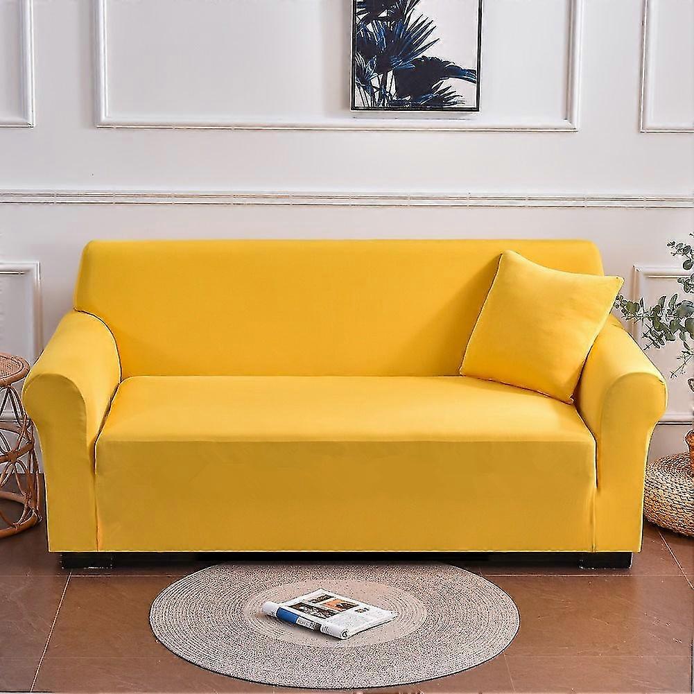 Vattentät elastisk hörn soffa täcker 1/2/3/4 platser Solid soffa täcka L formad soffa Slip Cover Skydd bänk täcker X