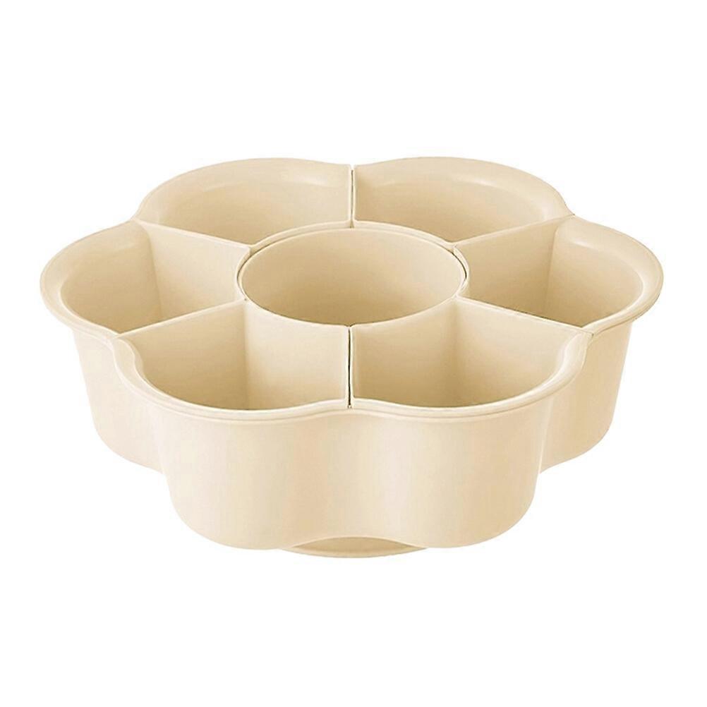 Divided Serving Drain Platter Multi-Grid Rotating Hot Pot Reusable Vegetable Basket Fruit Drain Plate