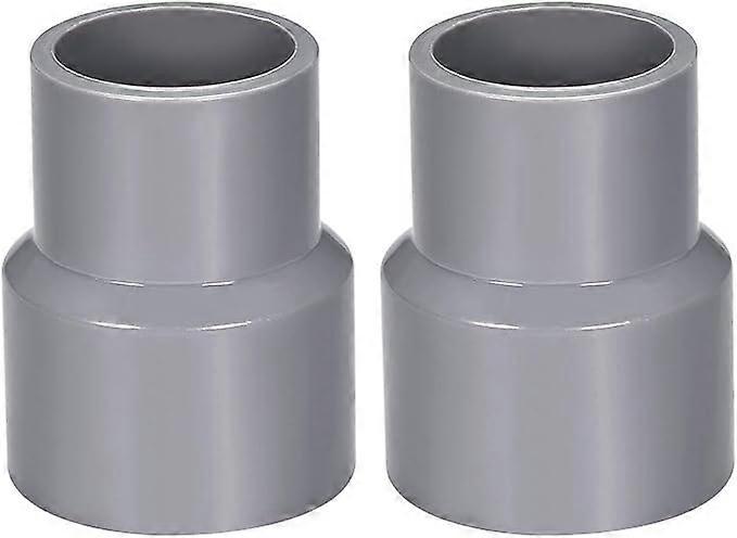 PVC-rörreduceringskoppling - 40mm x 32mm - Grå - 2st