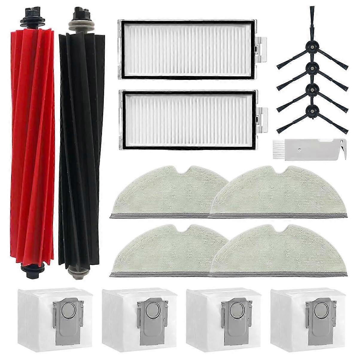 Compatible for Q8 Max, Q8 Max+,Q5 Pro,Replacement Parts Accessories Main Side Brush Hepa Filter Mop