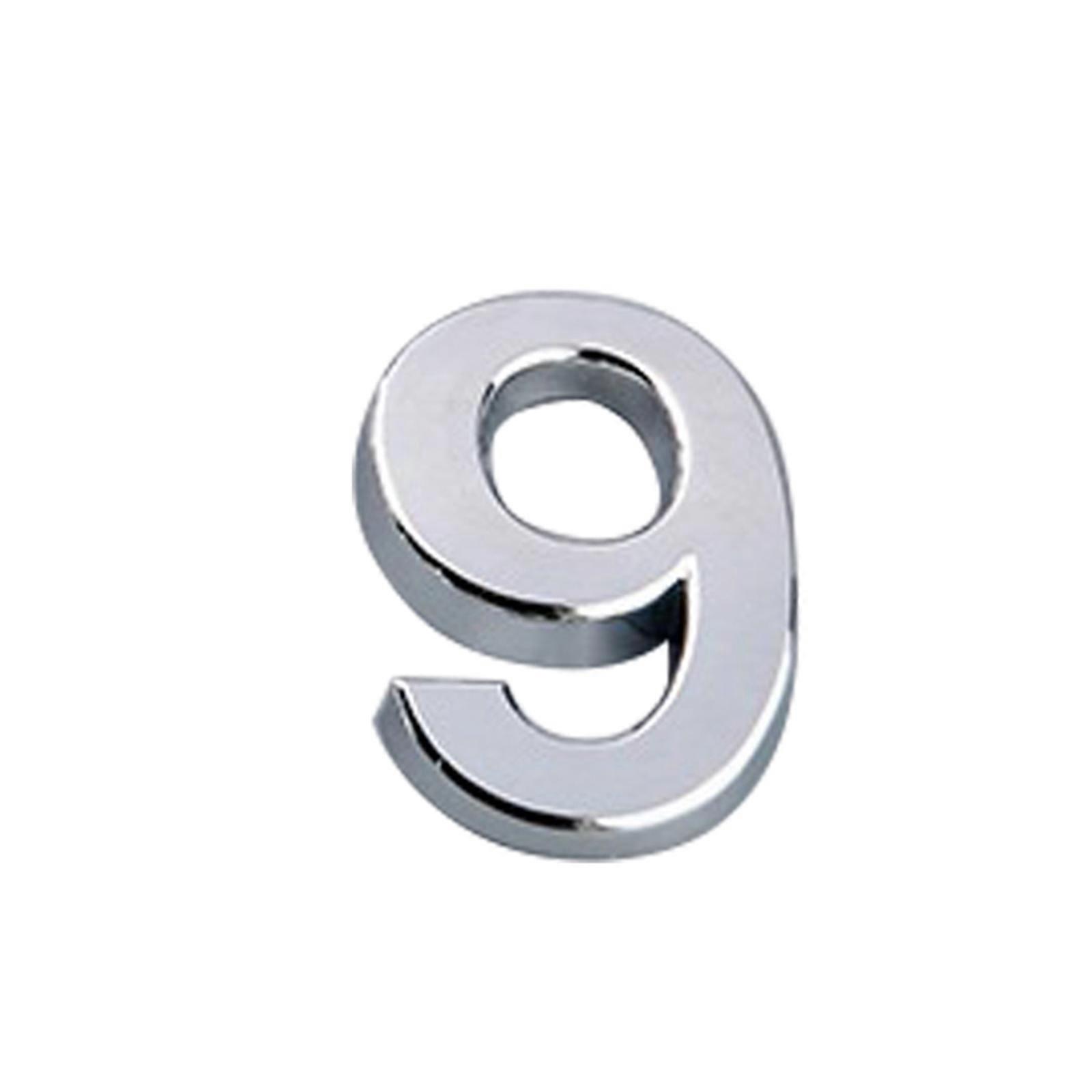 New House Numbers Mailbox Numbers 0-9, 3D Door Address Numbers Self Adhesive Mailbox Numbers Sticker for Office