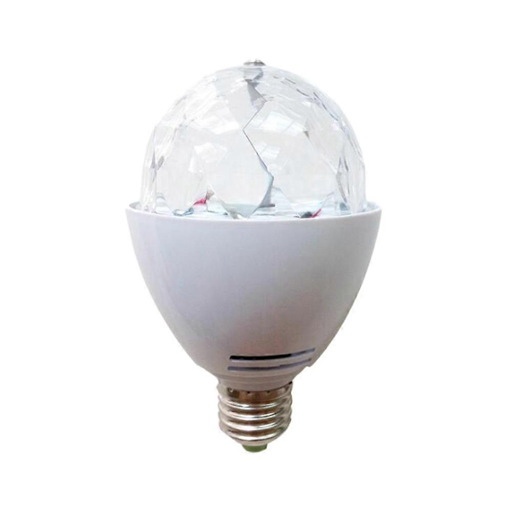 8 X LED Bulbs Rotating Light Bulb RGB Light Lamp Bulb Multicolor Bulb LED Light Bulb