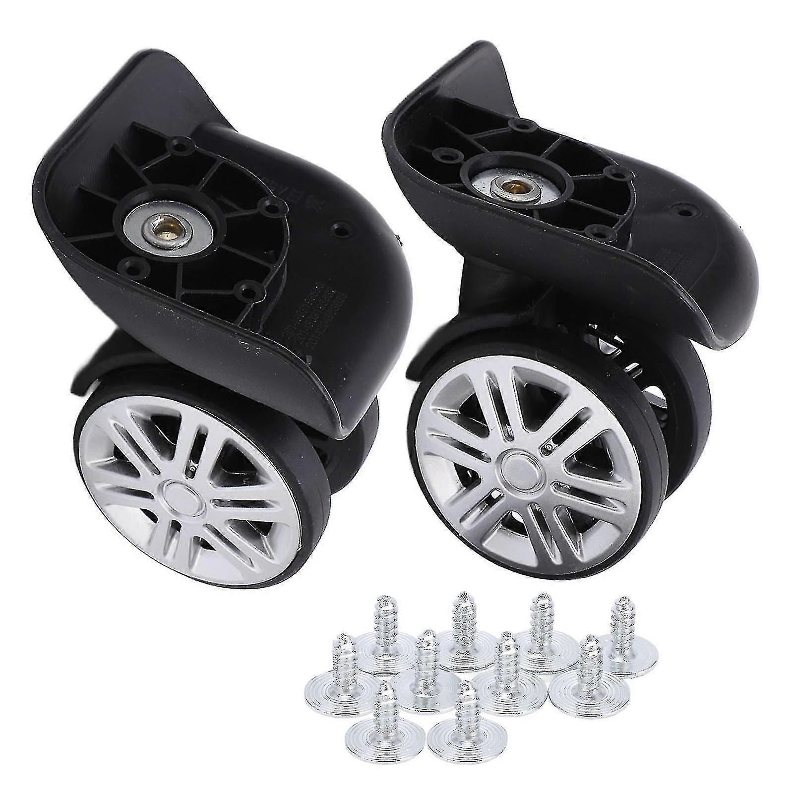 1 Paar A65 Gepäck Ersatzräder Mute Swivel Koffer Gepäck Rollen Räder Reparaturteile