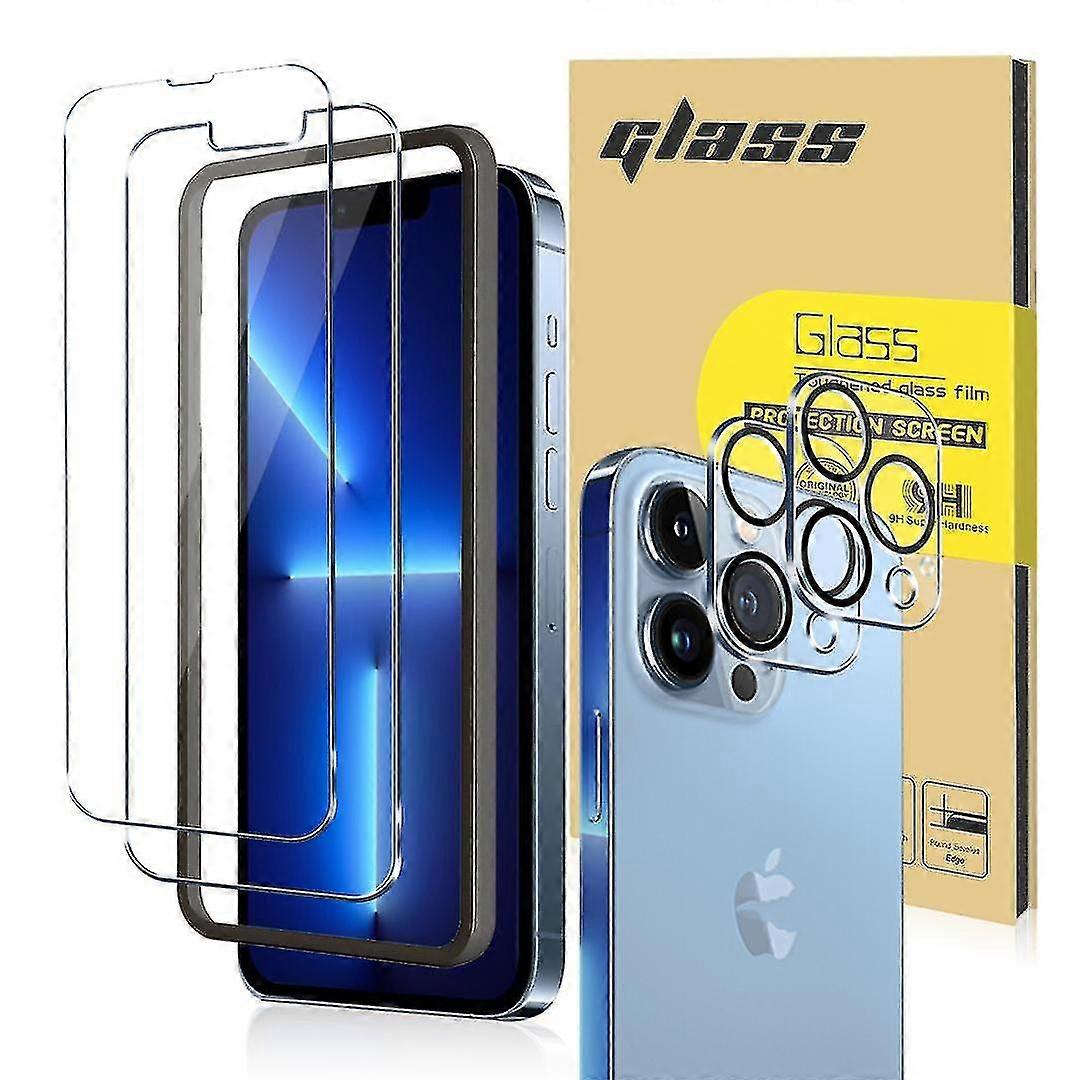 Compatible Glass Screen Protector For Iphone13,iphone 13 Pro,iphone 13 Pro Max,iphone13mini 3 Membranes