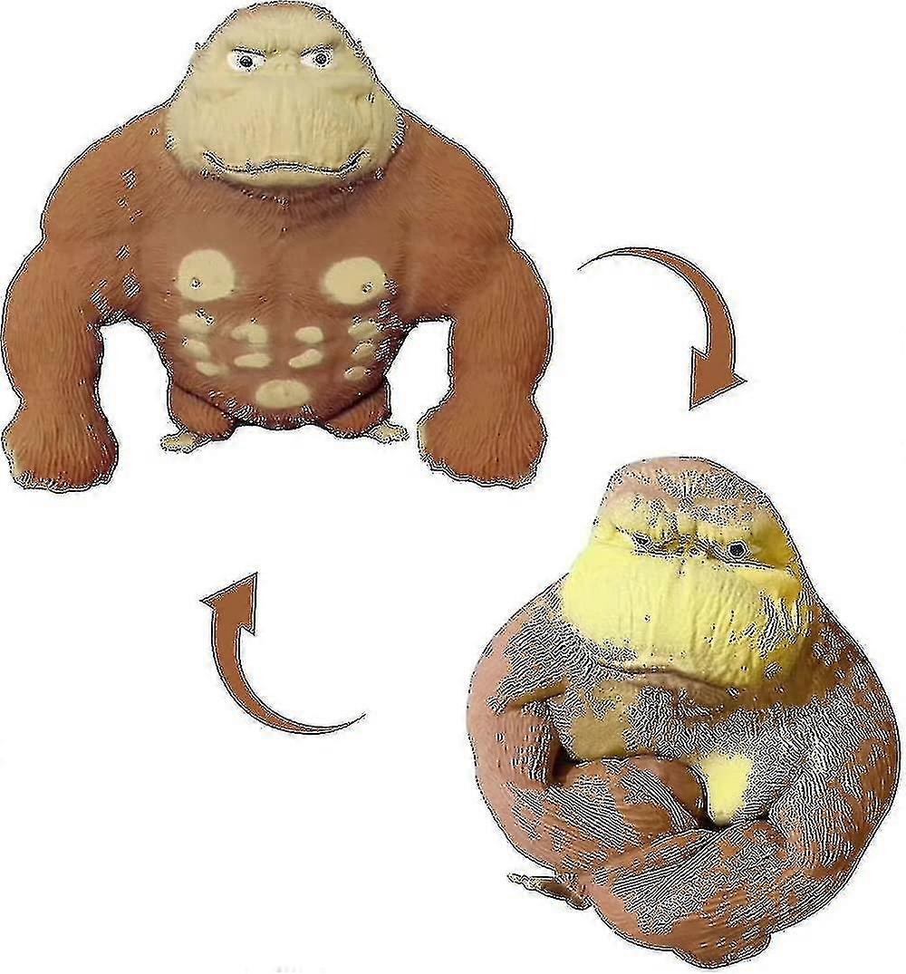 لعبة شخصية الغوريلا ، سوبر كبير اسفنجي الغوريلا مرونة الغوريلا لعبة ، لينة تمتد الغوريلا الشكل اللاتكس الغوريلا تململ لعبة أنيمي الرقم اللعب ل