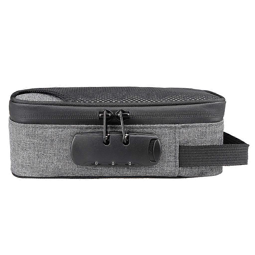 Combination Lock Carbon Lined Container Organizer Weed Storage for Case Bag