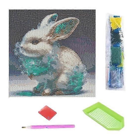 1 Set DIY Diamond Painting Picture Fine Workmanship Zodiac Animal Patterns Diamond Painting Kit for Home