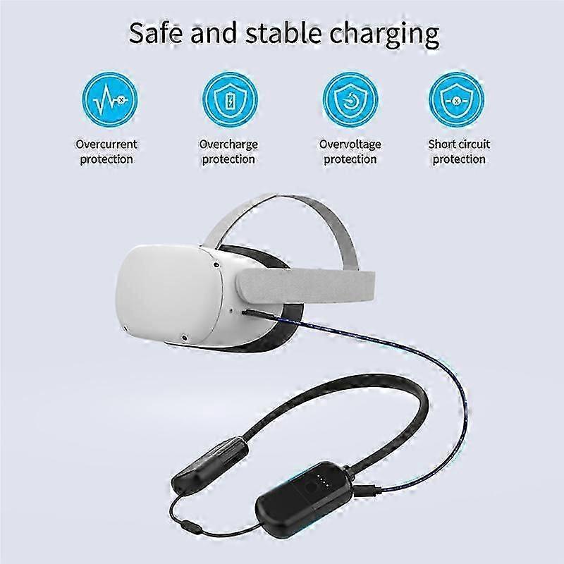 For Pico4/meta// Devices Fast Battery Life Vr Multi-function Charging Treasure