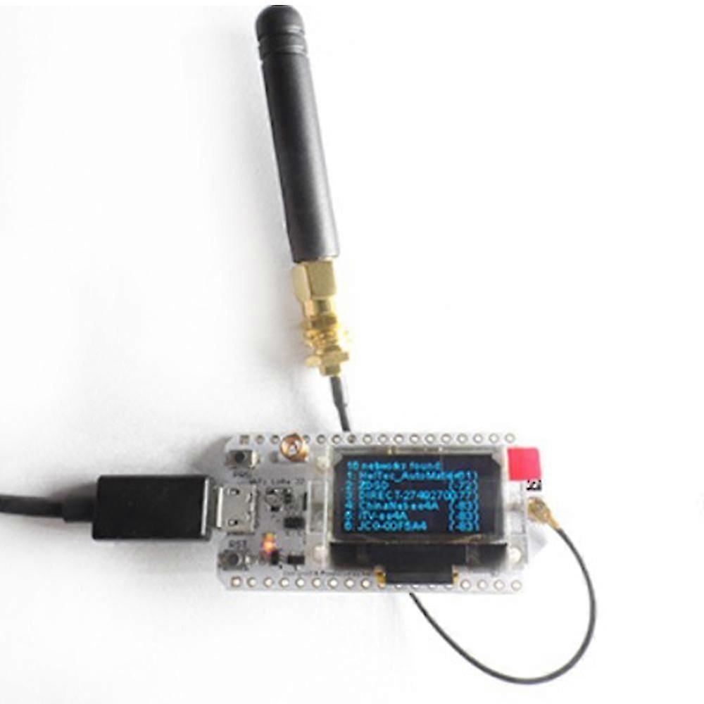 868-915mhz Sx1276 Esp32 Lora 0,96 polegadas Oled Display Bluetooth Wifi Lora Kit Módulo Desenvolvimento Iot
